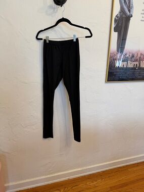 Vintage American Apparel Black High-Waist Stretch Leggings